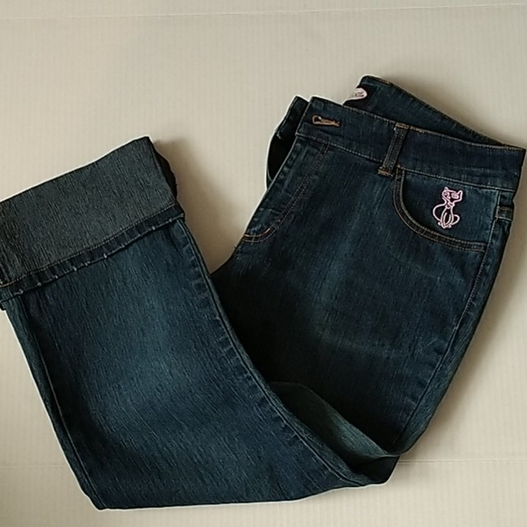 Zoey Beth Cuffed Jeans Sz 11/12 - Picture 1 of 10